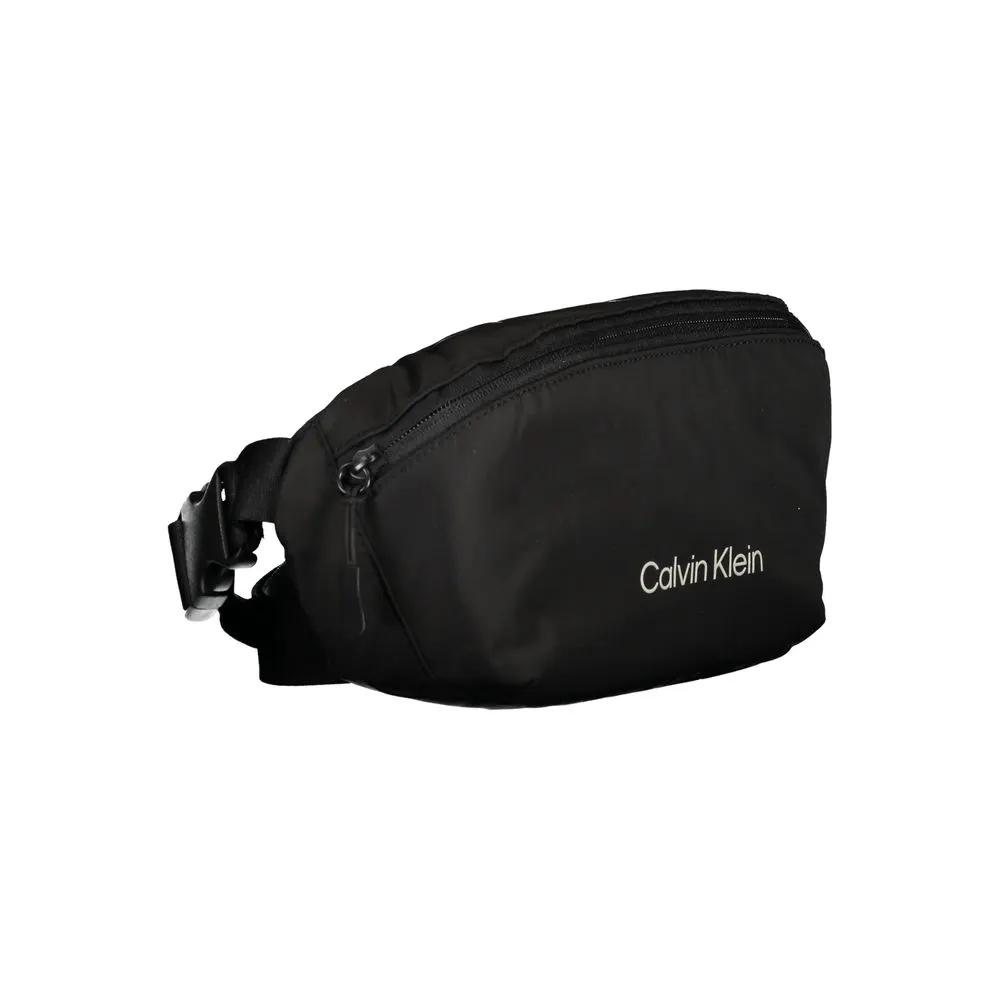 Calvin Klein Black Polyester Handbag
