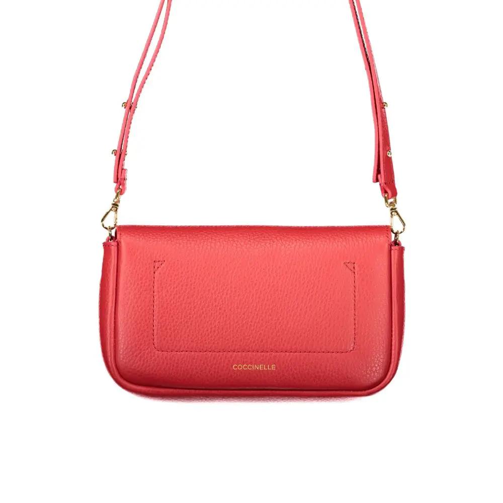 Coccinelle Coccinelle Red Leather Handbag