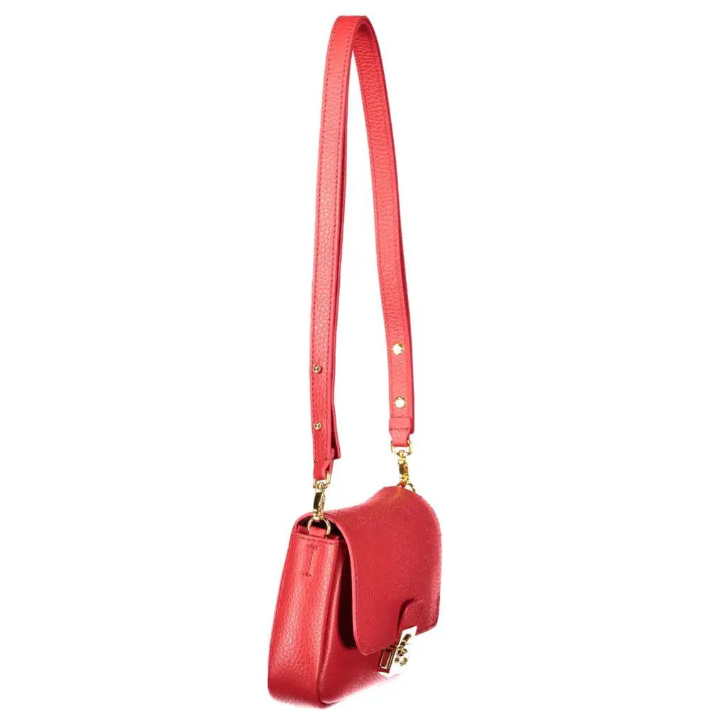 Coccinelle Coccinelle Red Leather Handbag