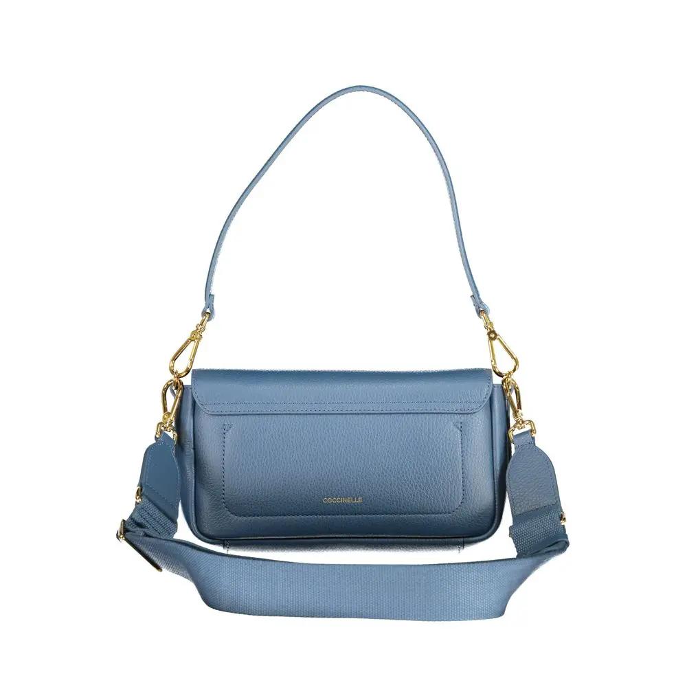 Coccinelle Coccinelle Blue Leather Handbag