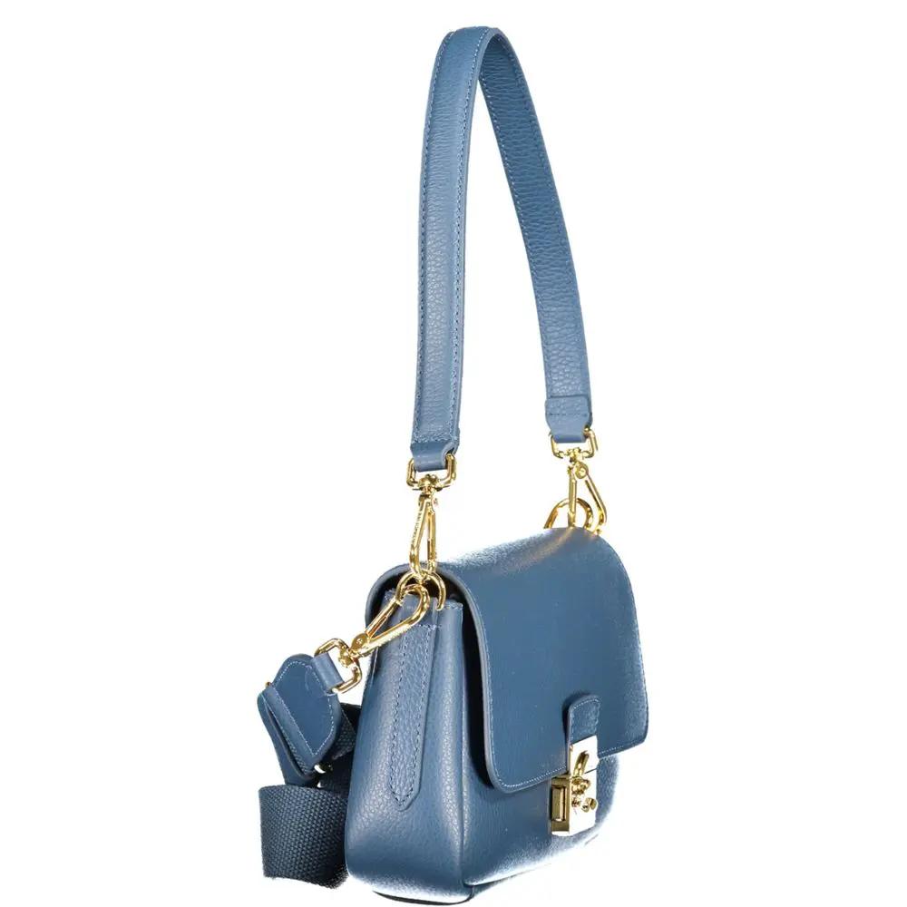 Coccinelle Coccinelle Blue Leather Handbag