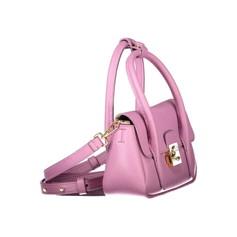 Coccinelle Coccinelle Purple Leather Handbag