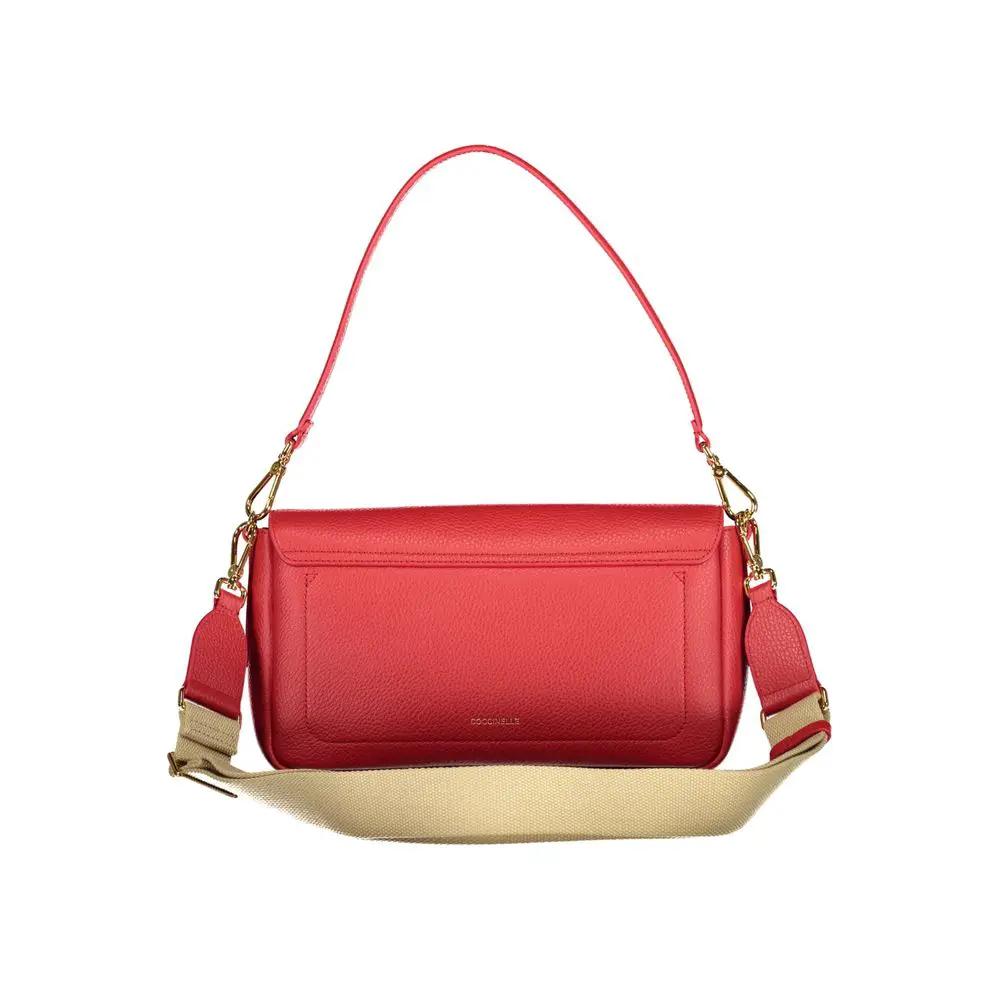 Coccinelle Coccinelle Red Leather Handbag