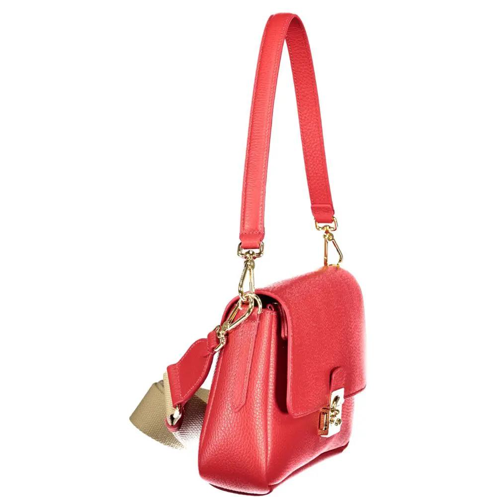 Coccinelle Coccinelle Red Leather Handbag