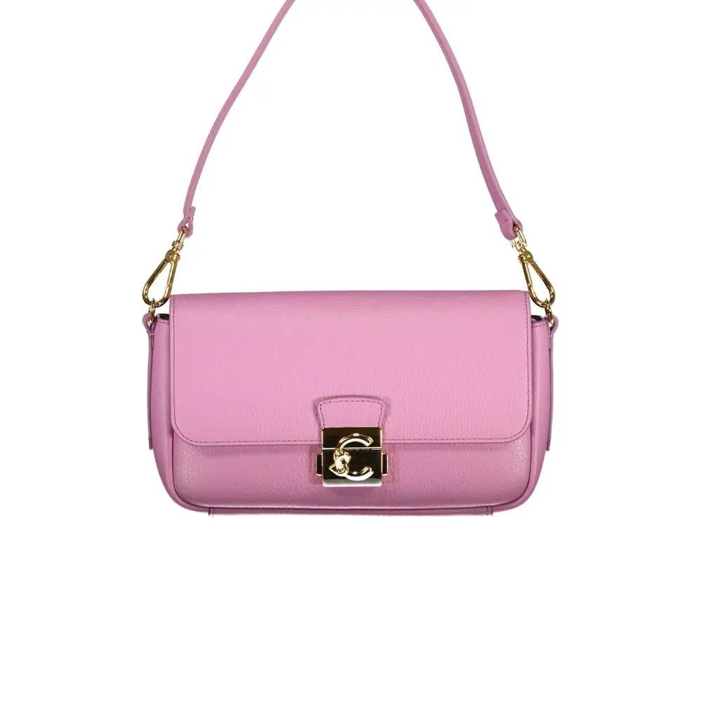 Coccinelle Coccinelle Purple Leather Handbag