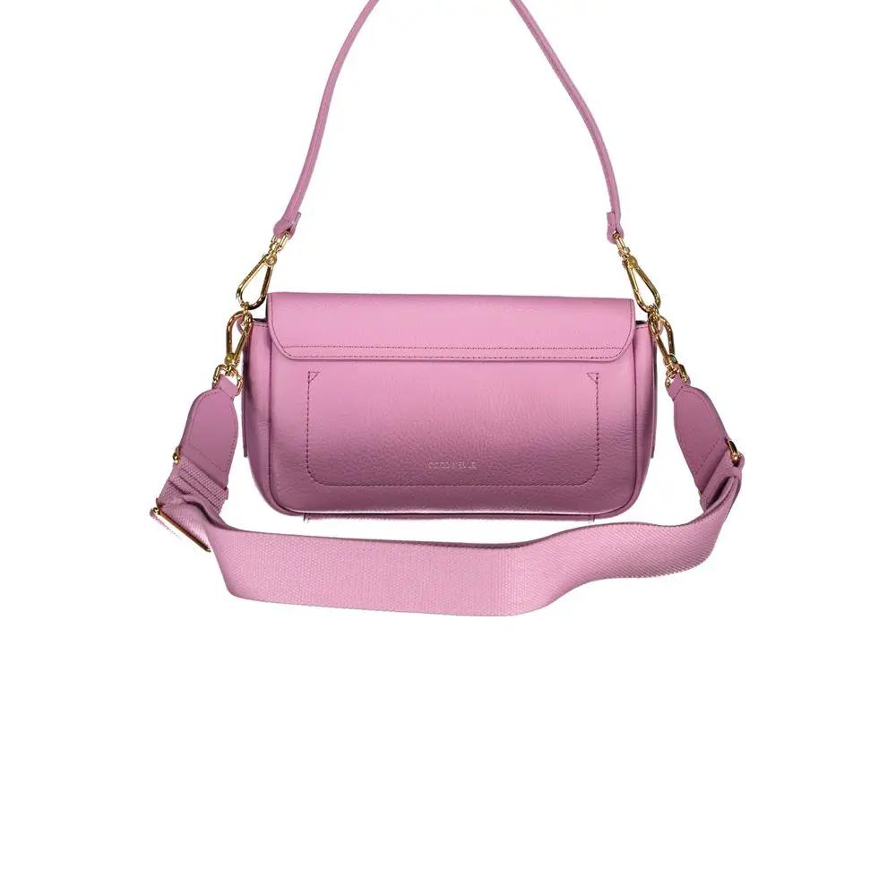 Coccinelle Coccinelle Purple Leather Handbag