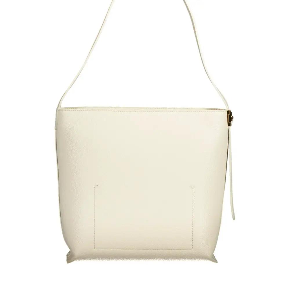 Coccinelle Coccinelle White Leather Handbag