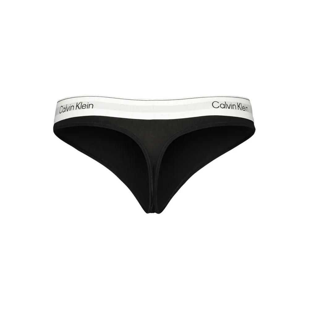 Calvin Klein Calvin Klein Black Cotton Pantie