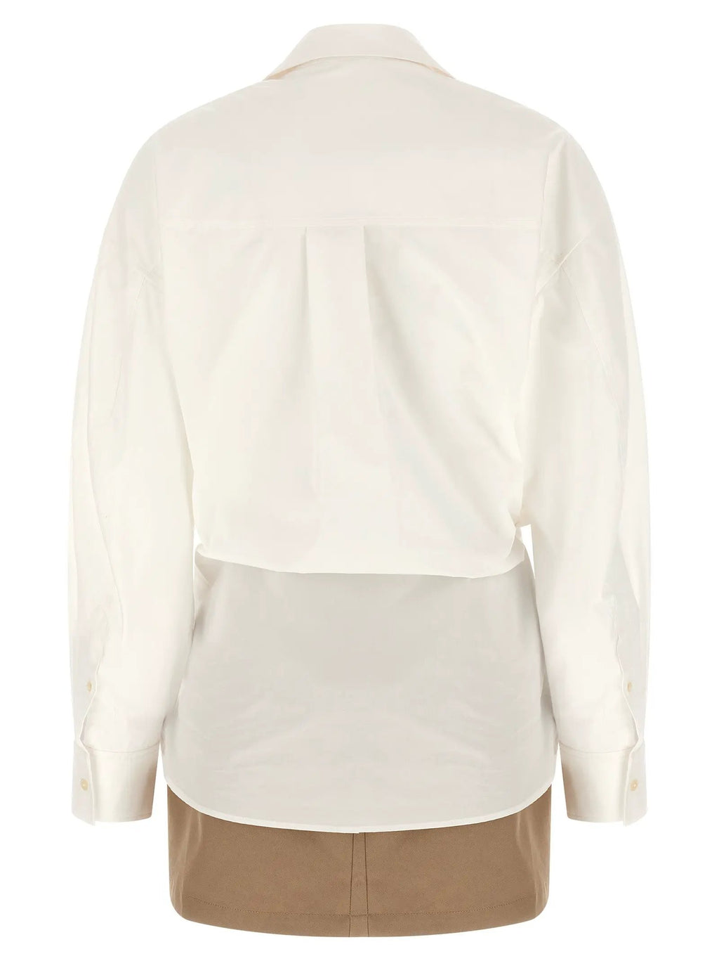 Alexander Wang Alexander Wang White Cotton Short Dress