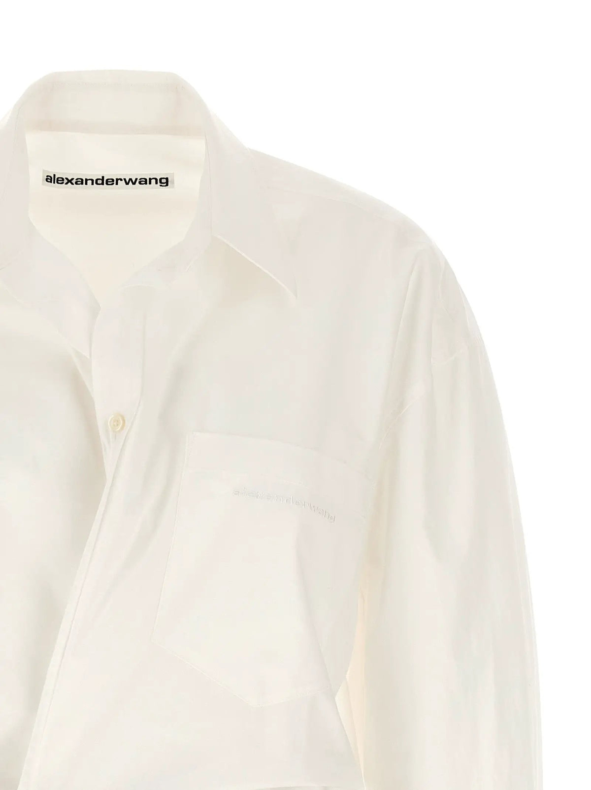 Alexander Wang Alexander Wang White Cotton Short Dress