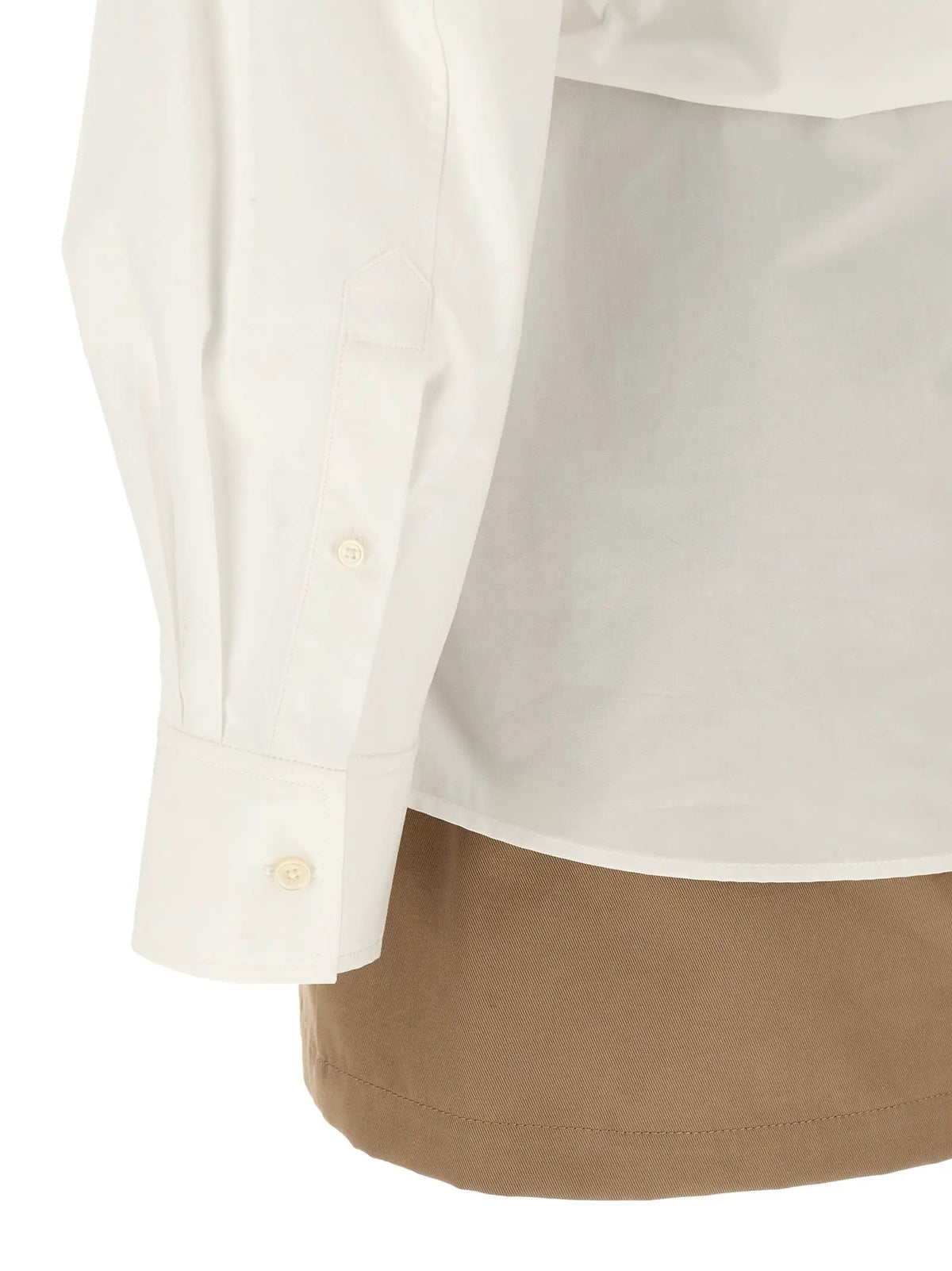 Alexander Wang Alexander Wang White Cotton Short Dress