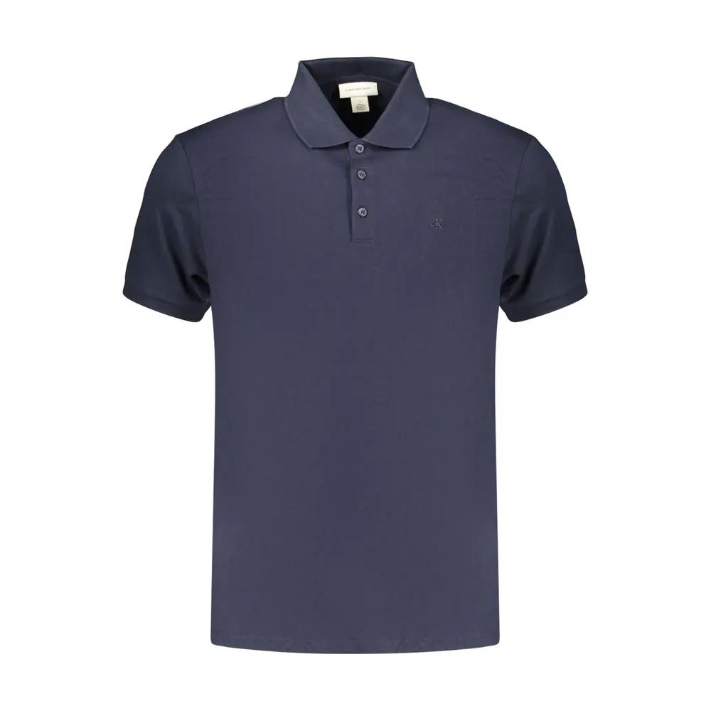 Calvin Klein Calvin Klein Blue Cotton Men's Polo Shirt
