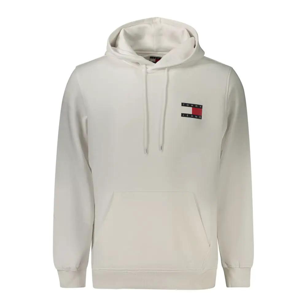 Tommy Hilfiger White Cotton Men's Sweatshirt