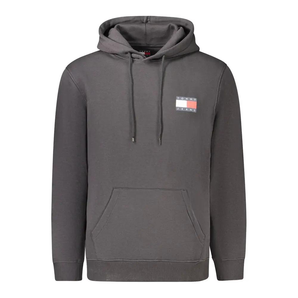 Tommy Hilfiger Black Cotton Men's Sweatshirt