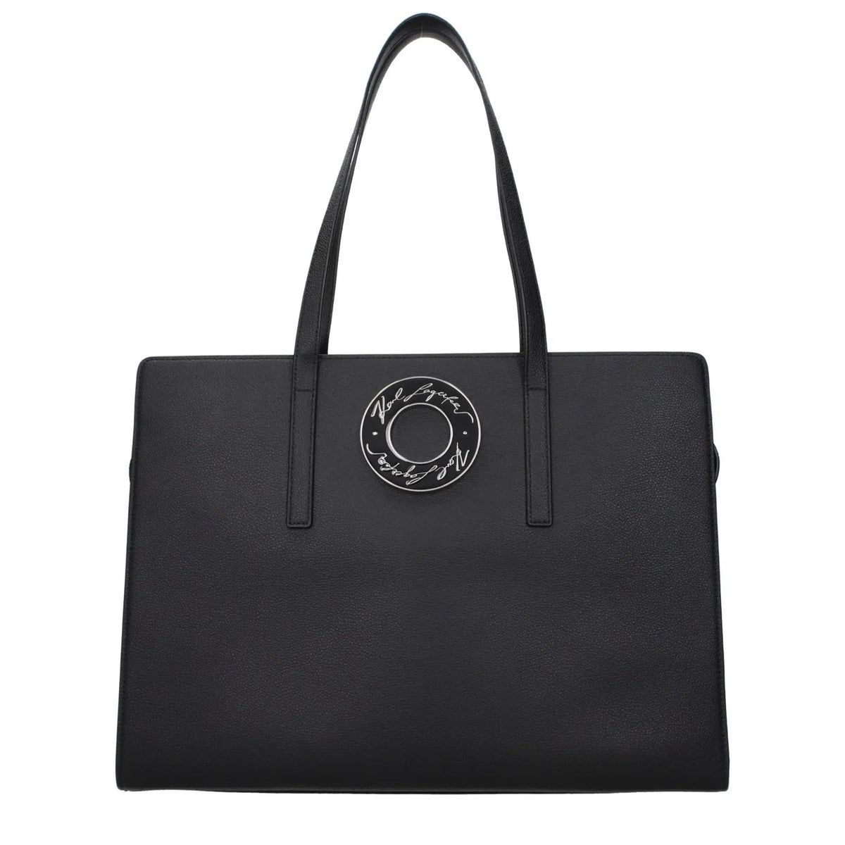 Women's Black Leather Shoulder Bag – Karl Lagerfeld