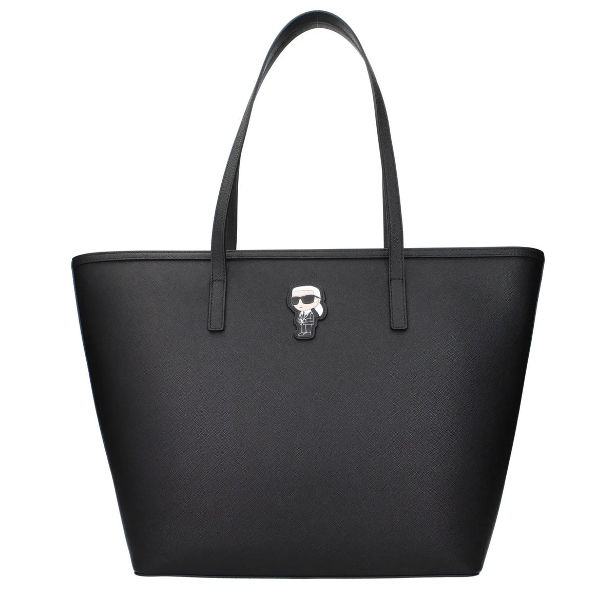 Karl Lagerfeld Black Polyethylene Shoulder Bag