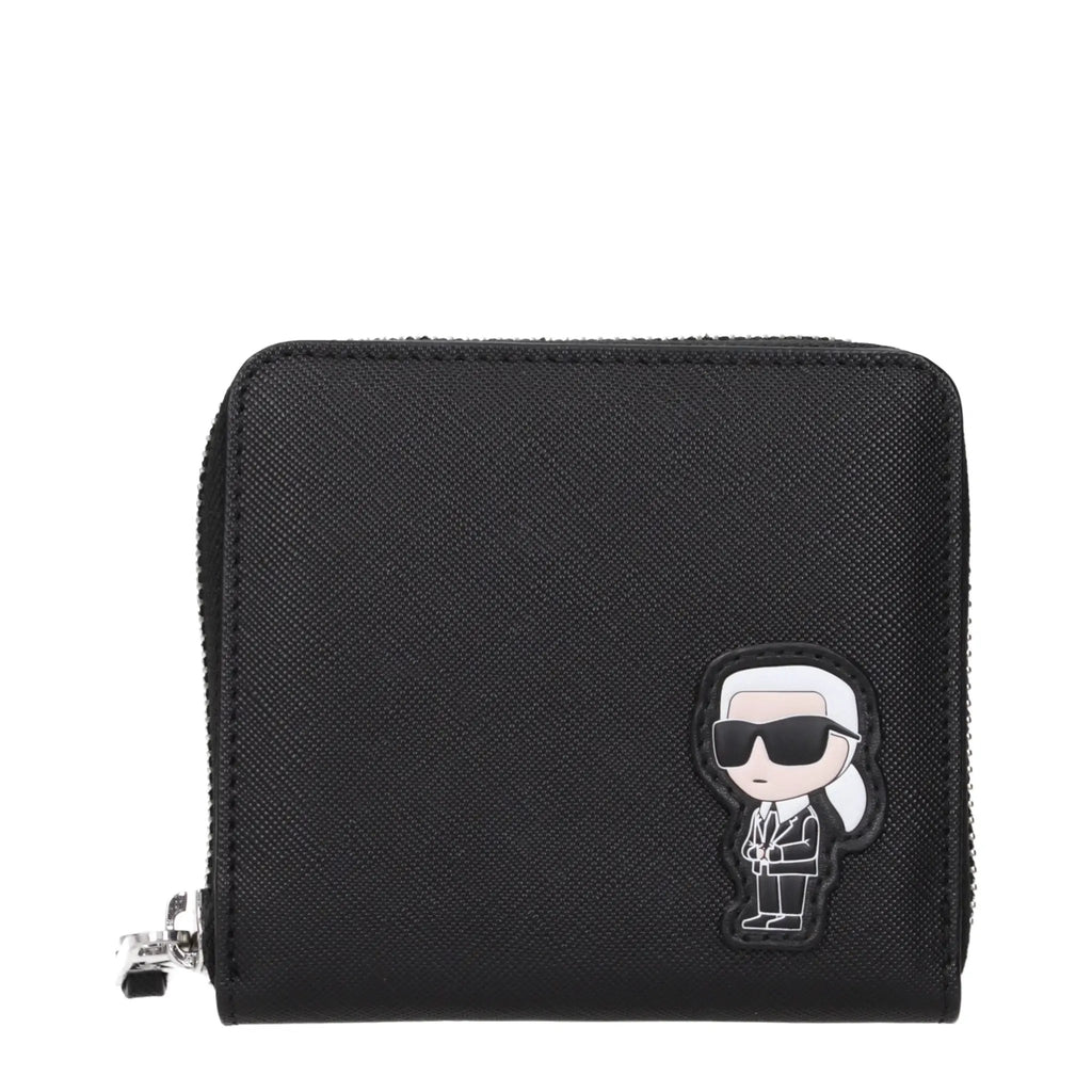 Karl Lagerfeld Black Polyethylene Wallet