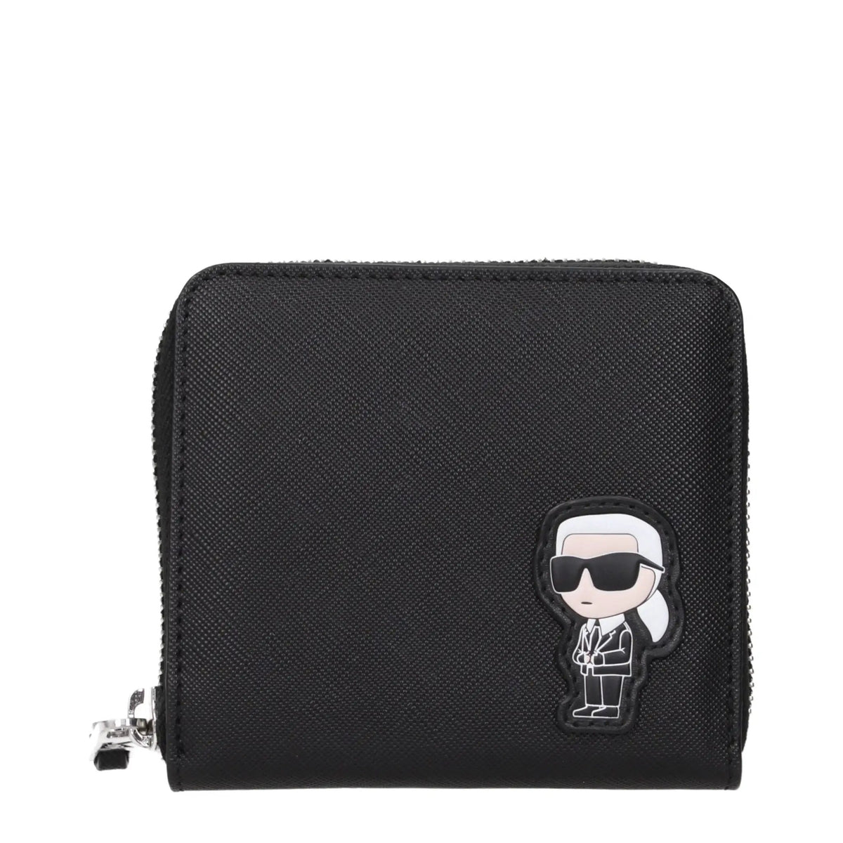 Karl Lagerfeld Black Polyethylene Wallet