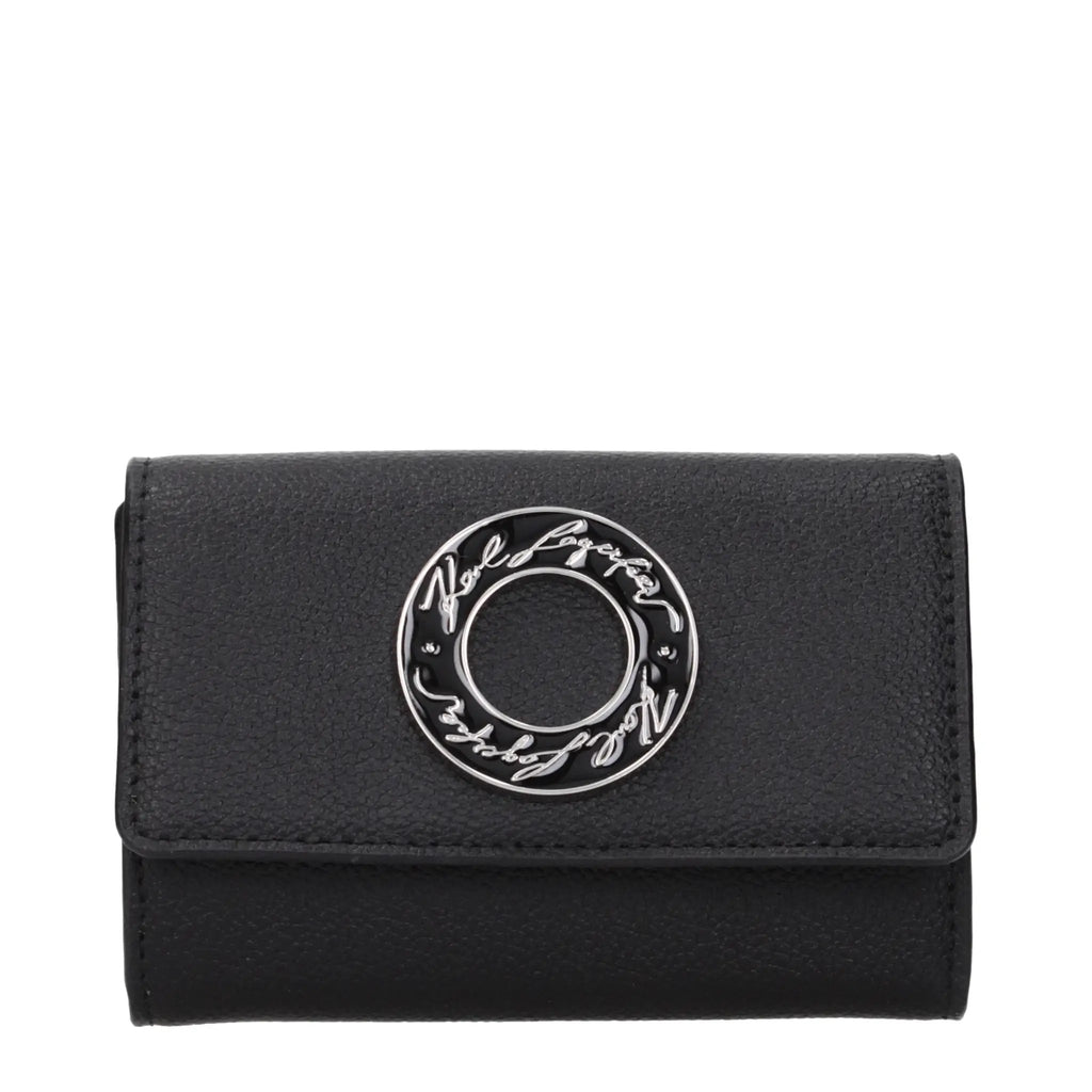 Karl Lagerfeld Black Polyester Wallet
