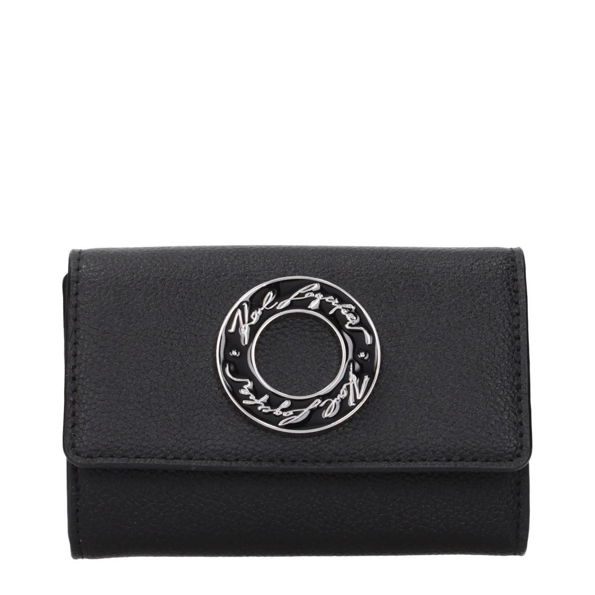 Karl Lagerfeld Black Polyester Wallet