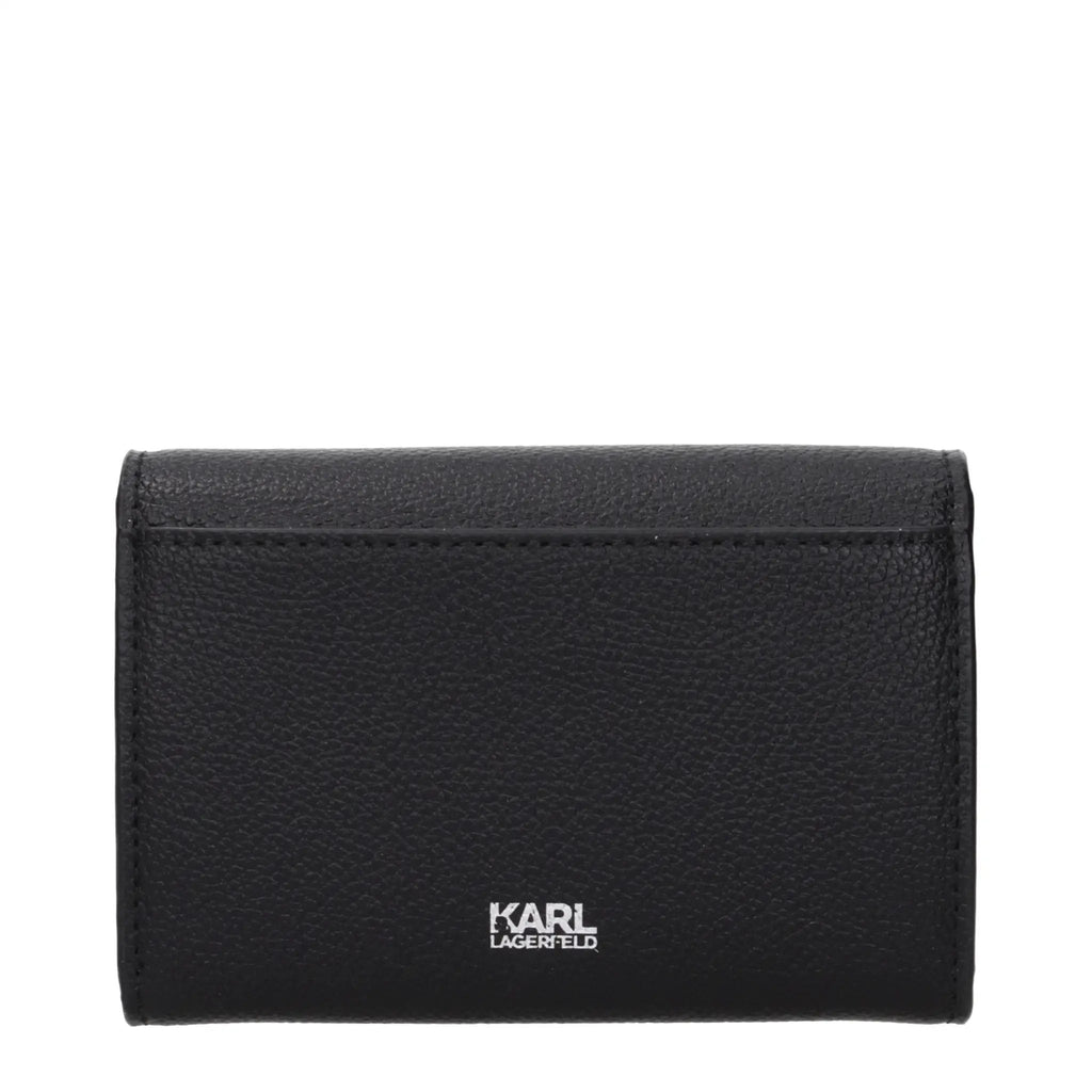 Karl Lagerfeld Black Polyester Wallet