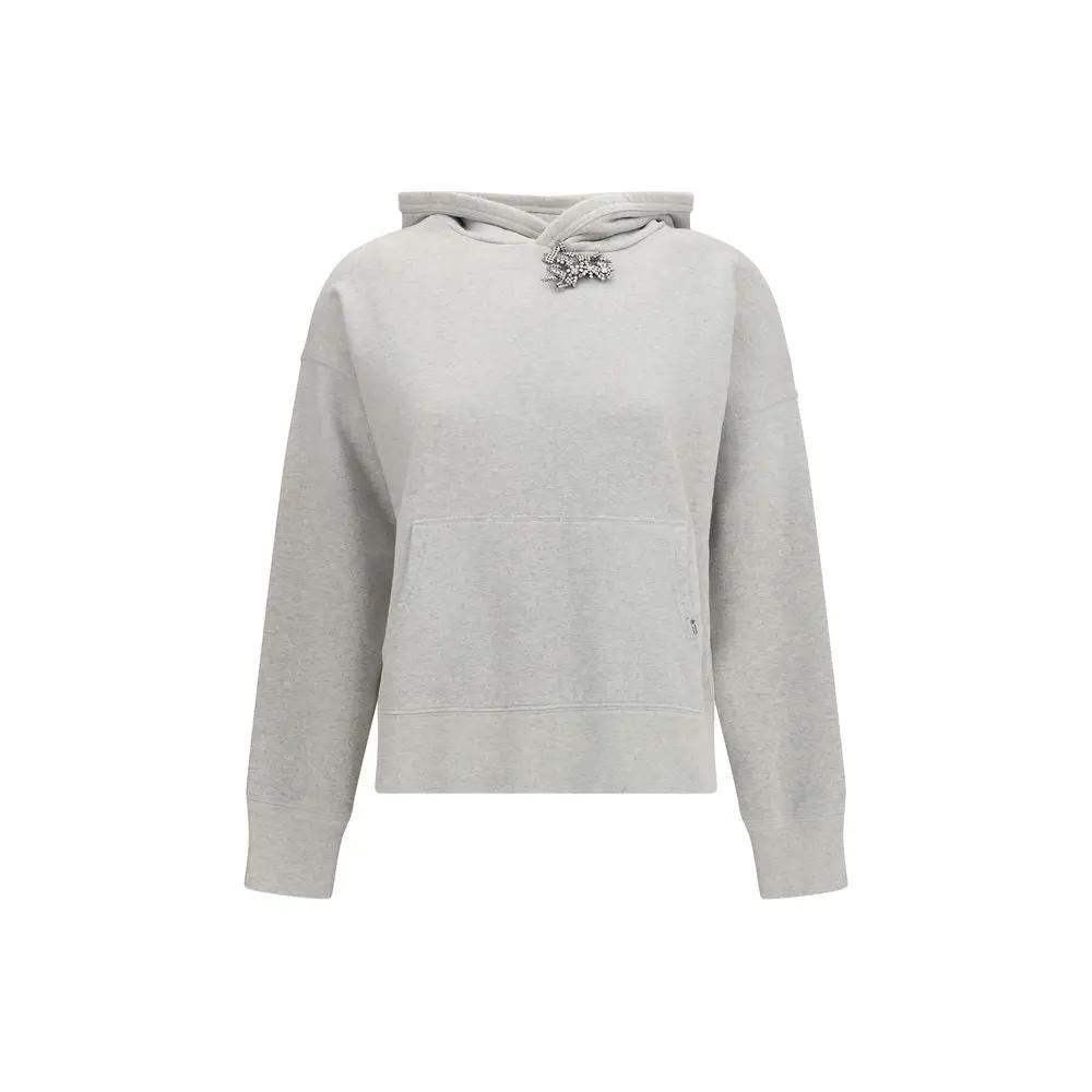Prada Gray Cotton Sweatshirt