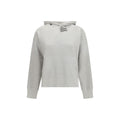 Prada Gray Cotton Sweatshirt