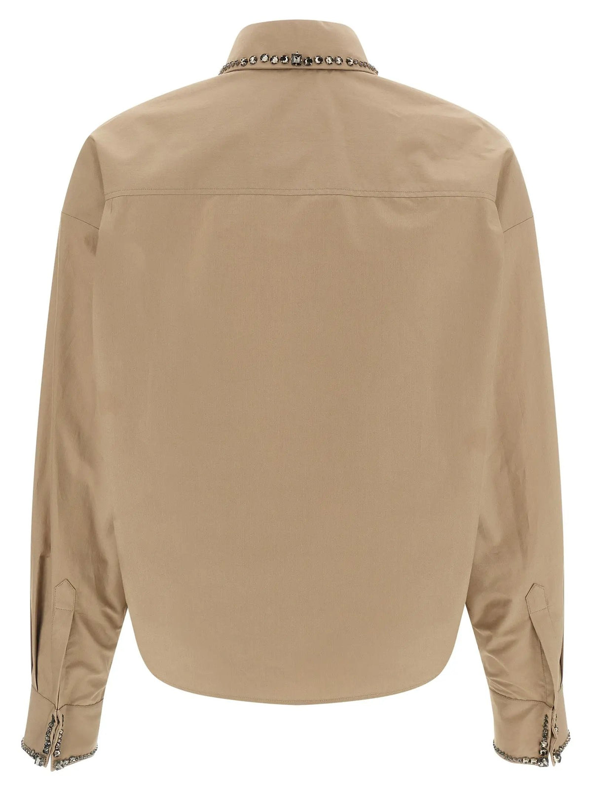 Chemisier en coton beige Fabiana Filippi