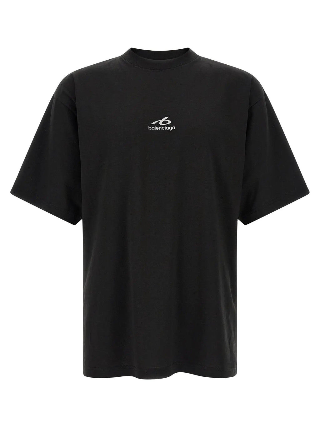 Balenciaga Black Cotton T-Shirt