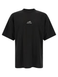 Balenciaga Black Cotton T-Shirt