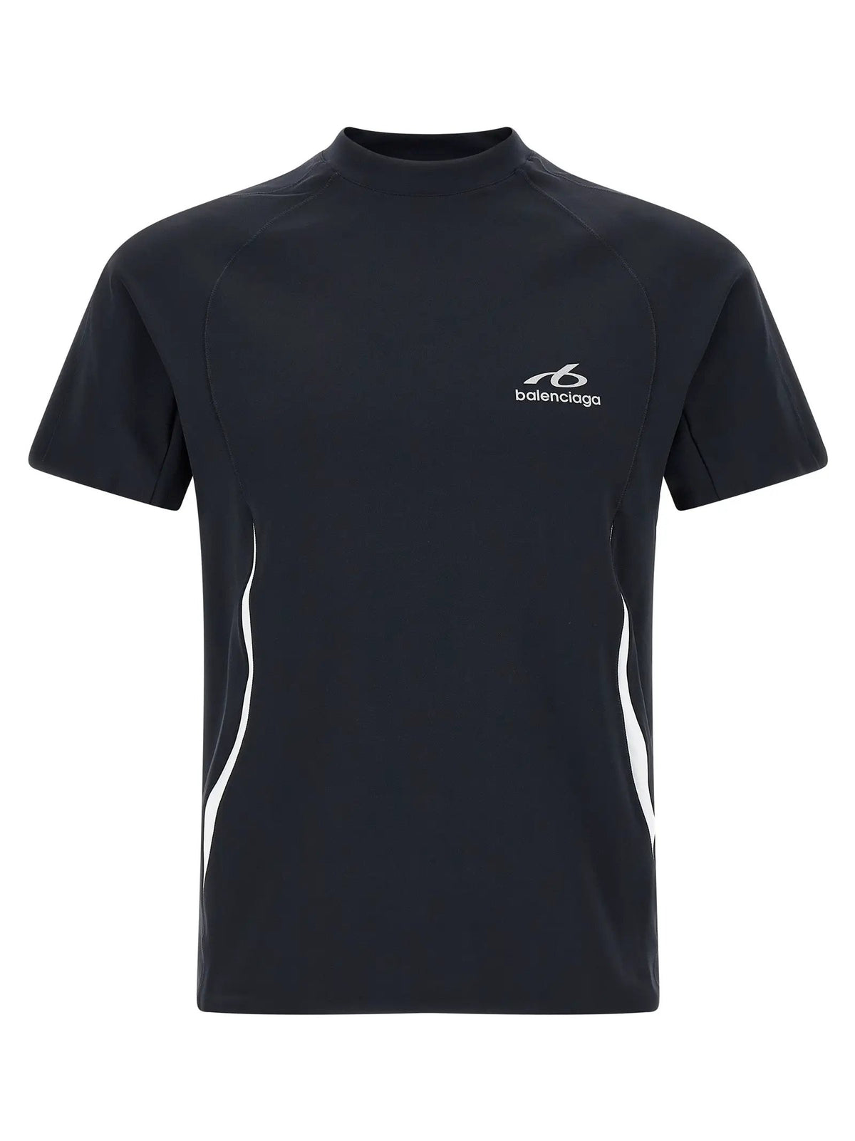 Balenciaga Blue Polyamide T-Shirt