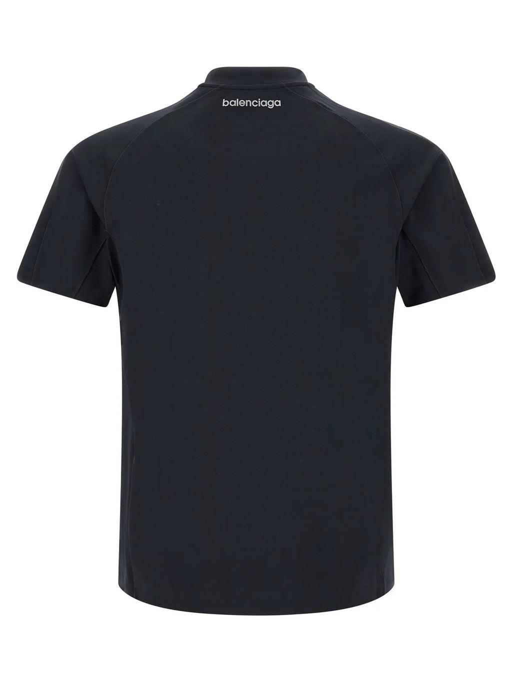 Balenciaga Blue Polyamide T-Shirt