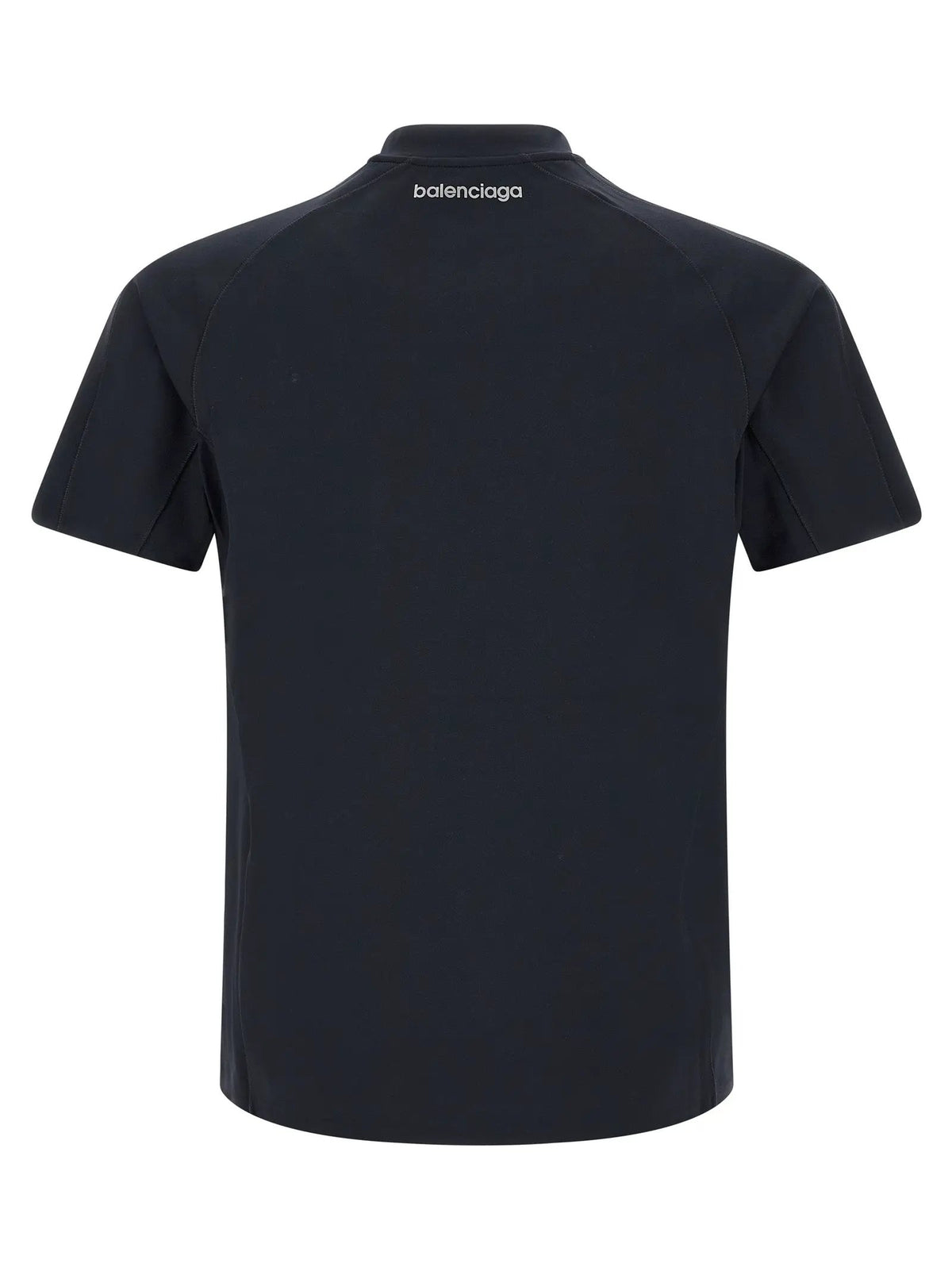 Balenciaga Blue Polyamide T-Shirt