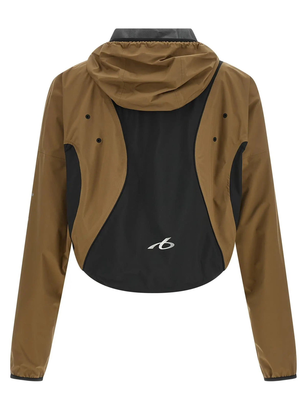 Balenciaga Women's Brown Techwear Cropped Windbreaker – Balenciaga
