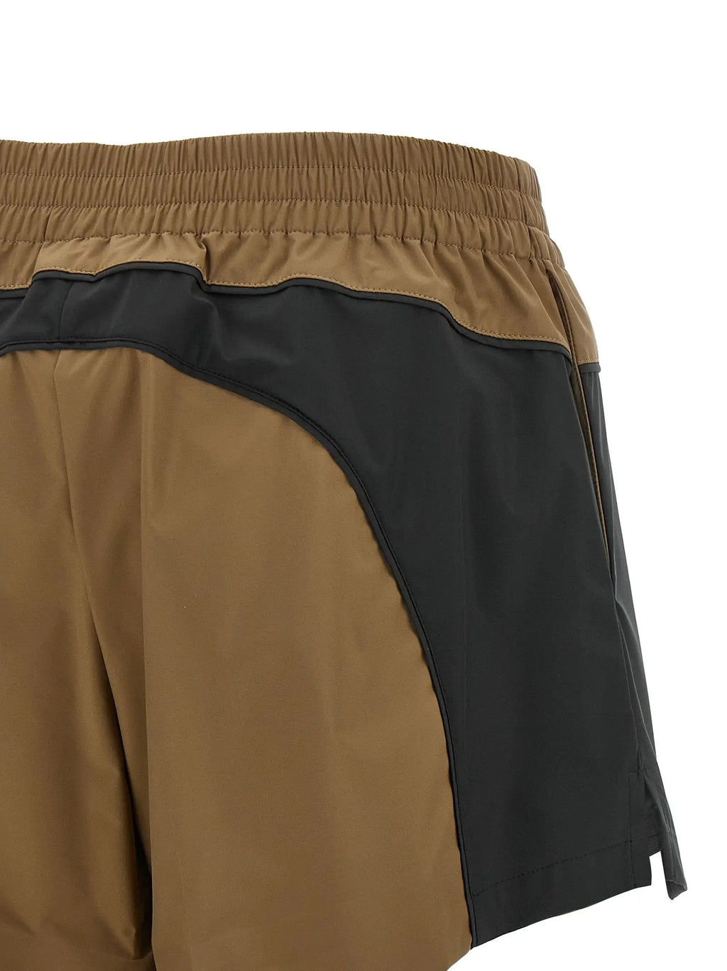 Balenciaga Brown Polyester Bermuda Shorts