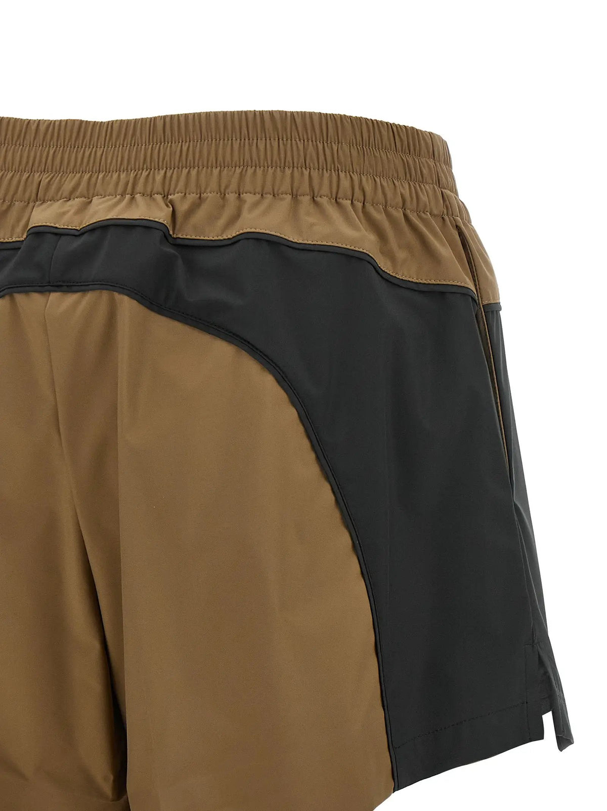 Balenciaga Brown Polyester Bermuda Shorts