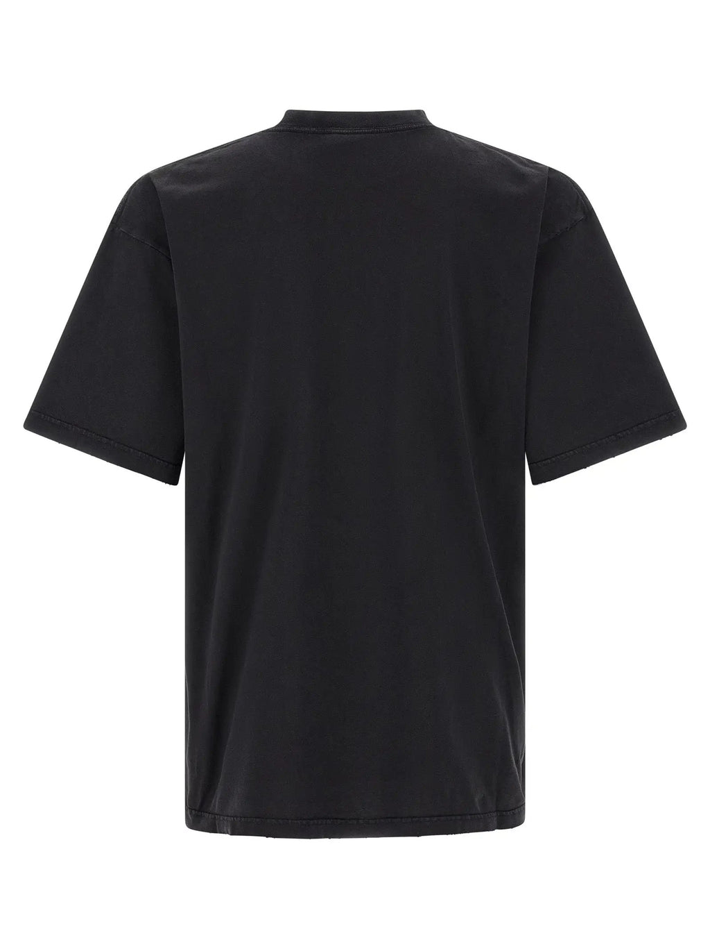 Balenciaga Black Cotton T-Shirt