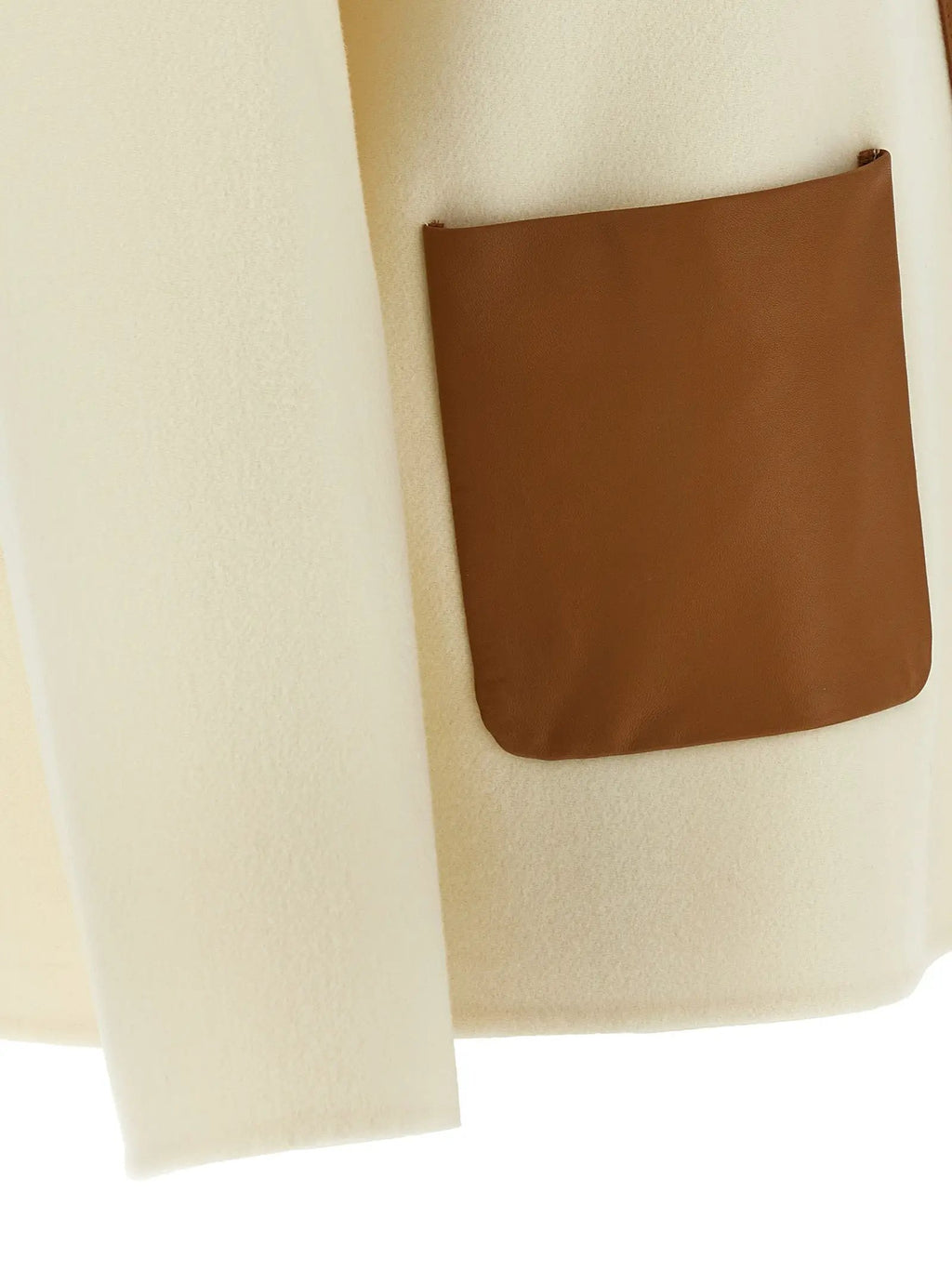 Women's White MstComica Wool, Silk & Cashmere Hooded Coat – Max Mara Studio