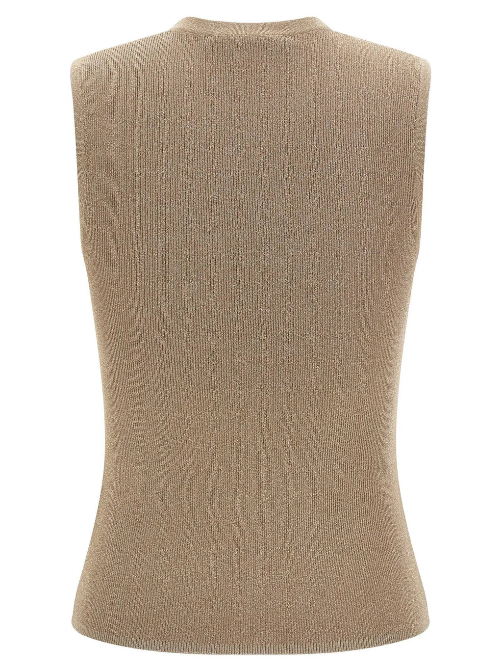 Max Mara Beige Polyamide Tank Top