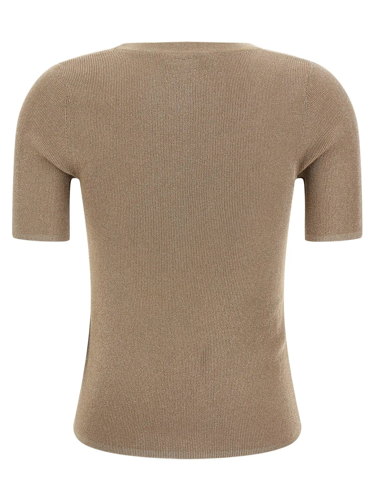 Max Mara Beige Polyamide T-Shirt