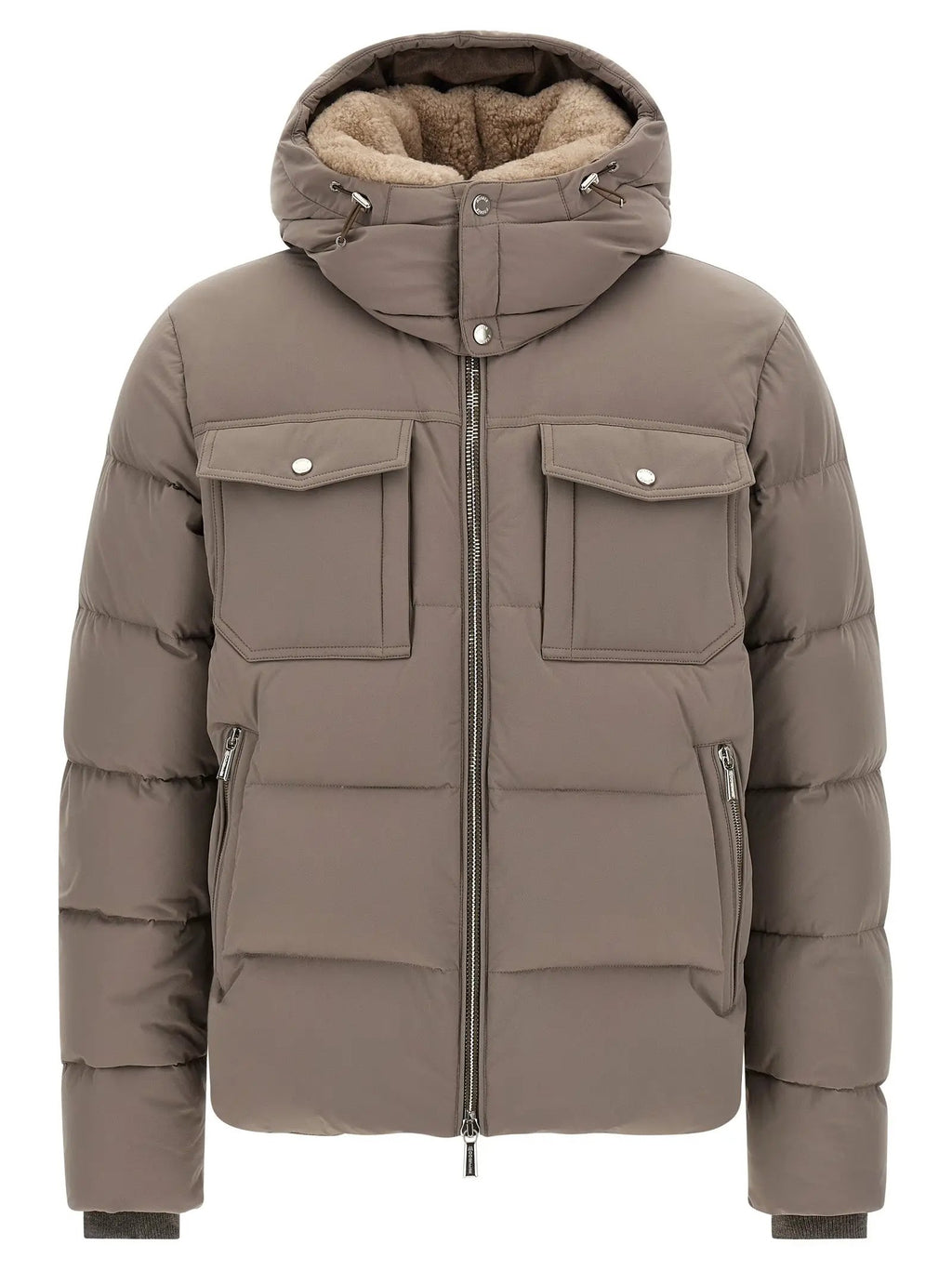 Men's Gray Alarick Down Puffer Jacket – MooRER