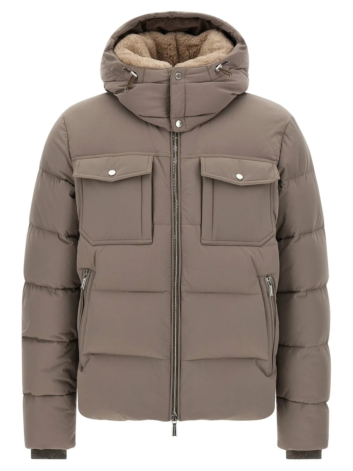 Men's Gray Alarick Down Puffer Jacket – MooRER