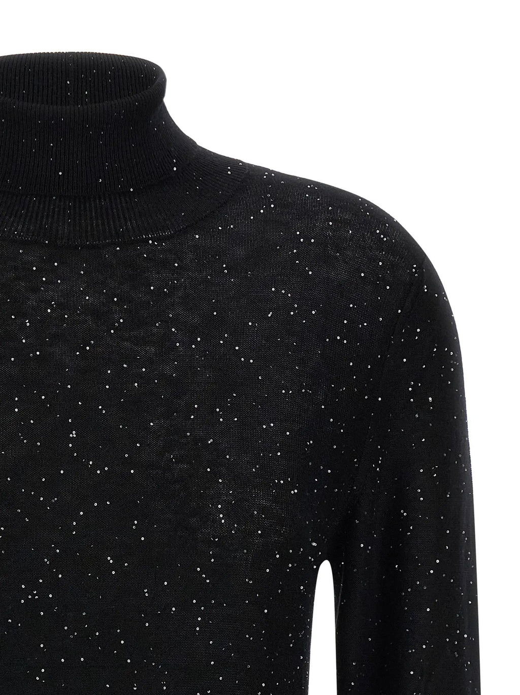 Fabiana Filippi Black Wool Sweater