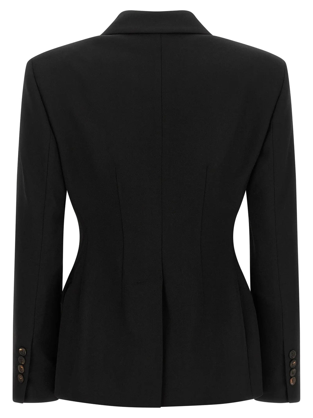 Women's Black Virgin Wool Tuxedo Blazer – Brunello Cucinelli