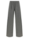 Fabiana Filippi Gray Virgin Wool Cargo Pants