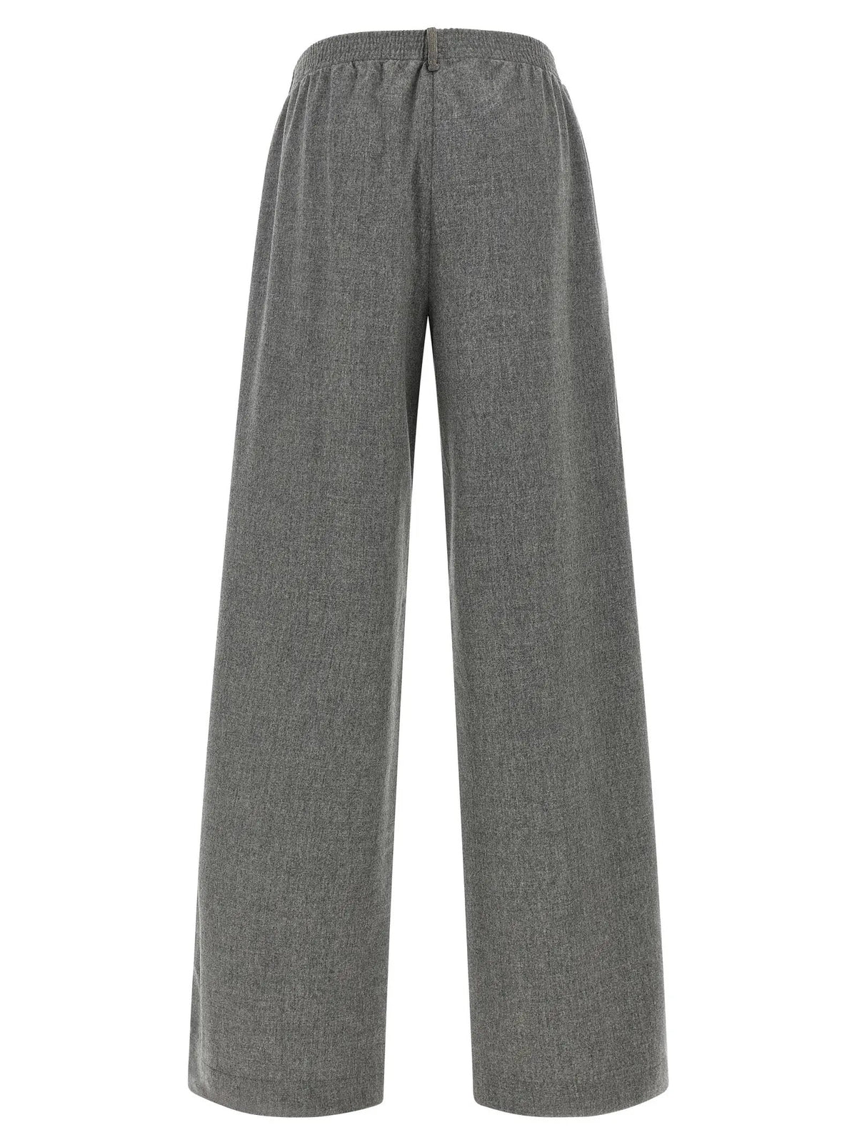 Fabiana Filippi Gray Virgin Wool Cargo Pants