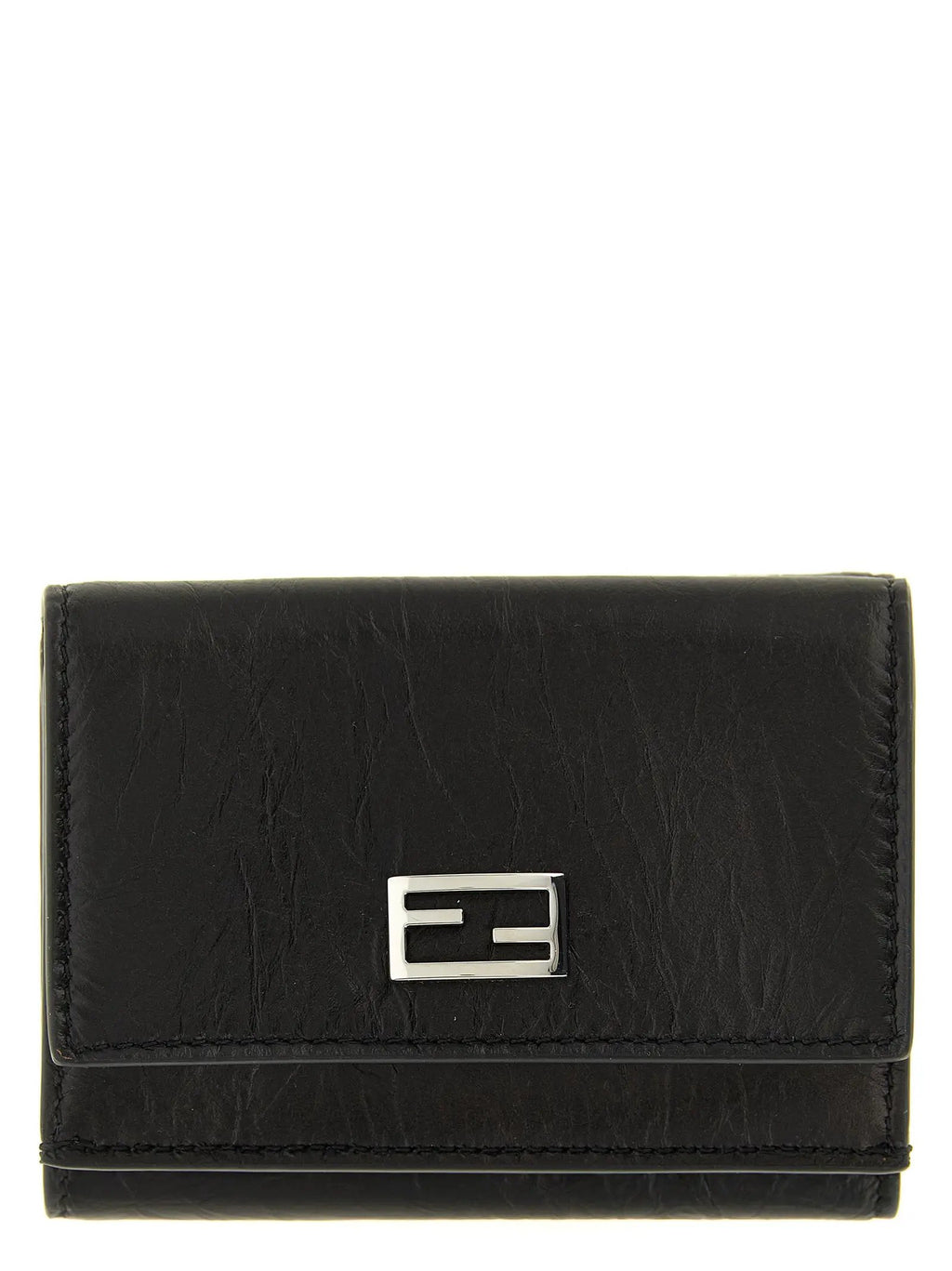 Fendi Black Calfskin Cardholder