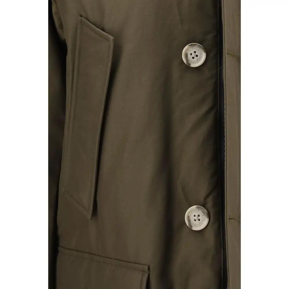 Woolrich Bicolor Goose Down Coat