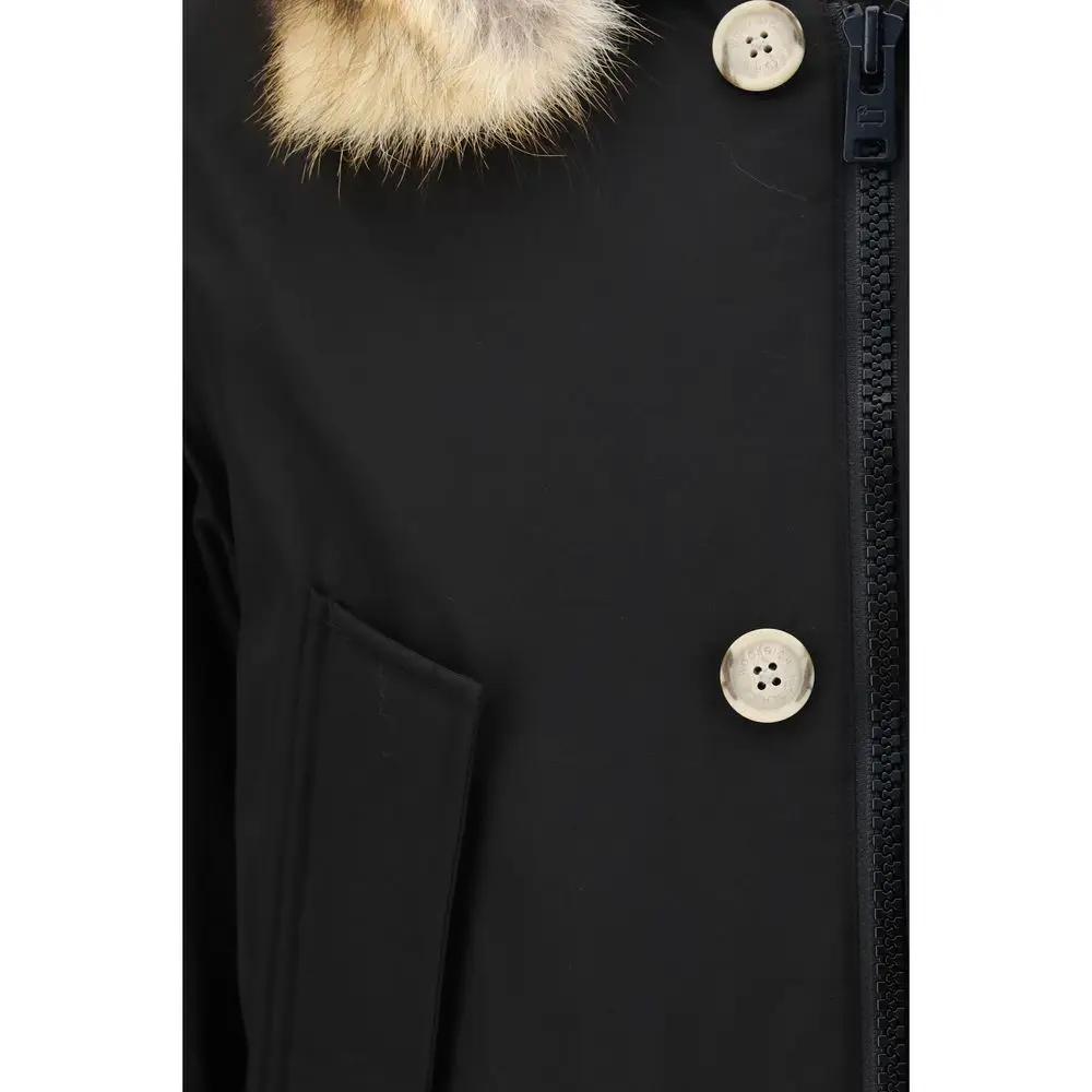 Woolrich Woolrich Black Polyamide Coat