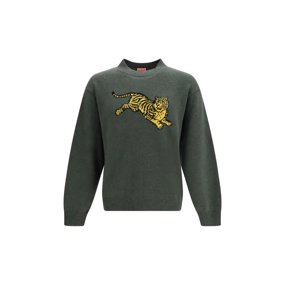 Kenzo Bicolor Cotton Sweatshirt